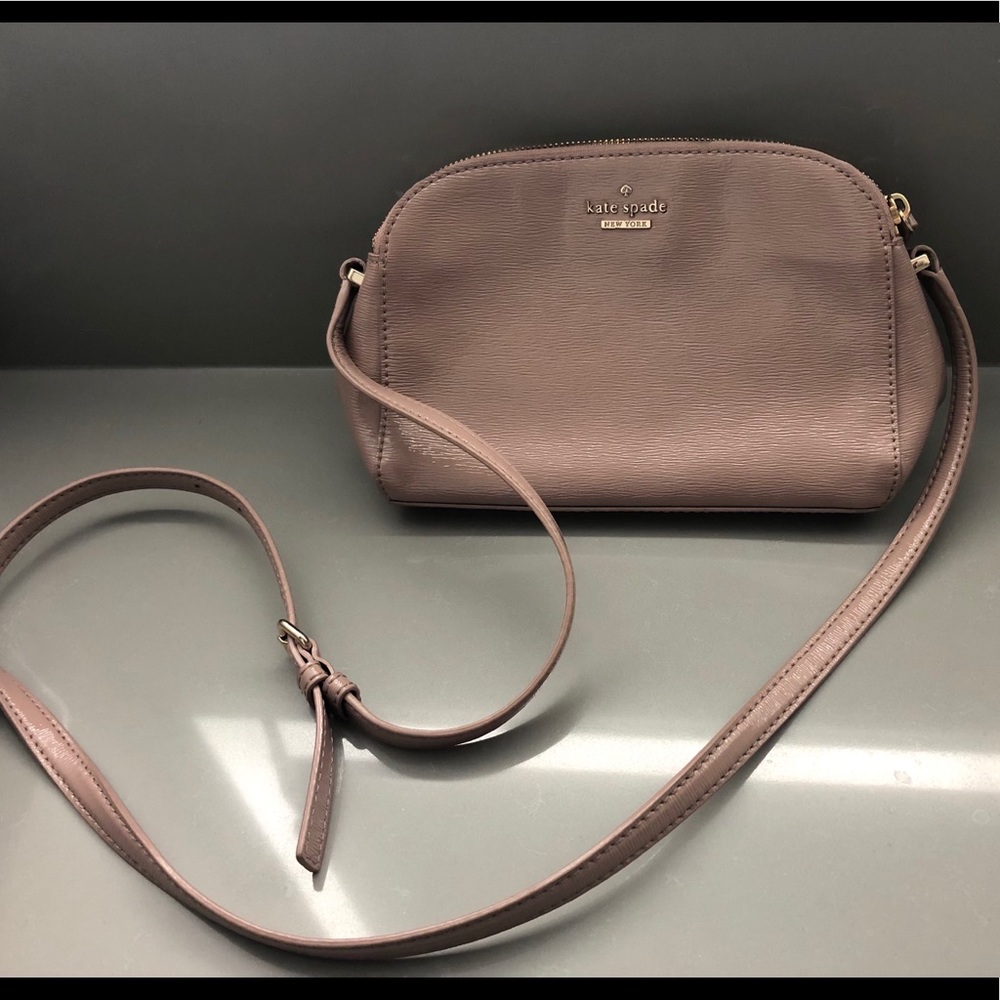 Kate Spade Blush Crossbody Patent Leather Purse